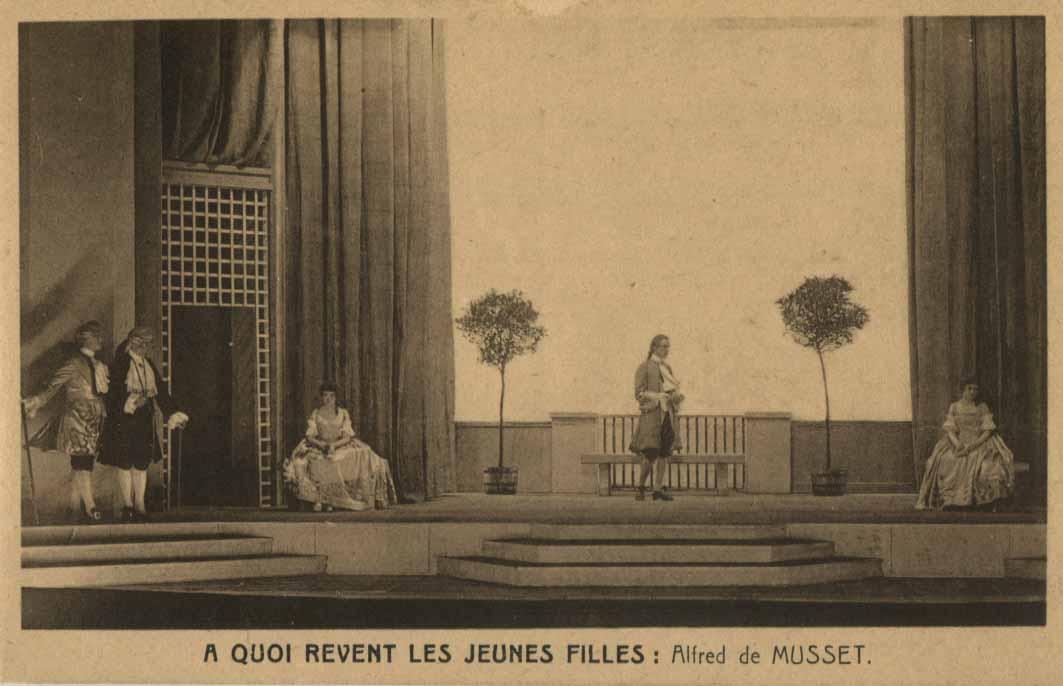 A quoi revet le junes filles: Alfred de Musset